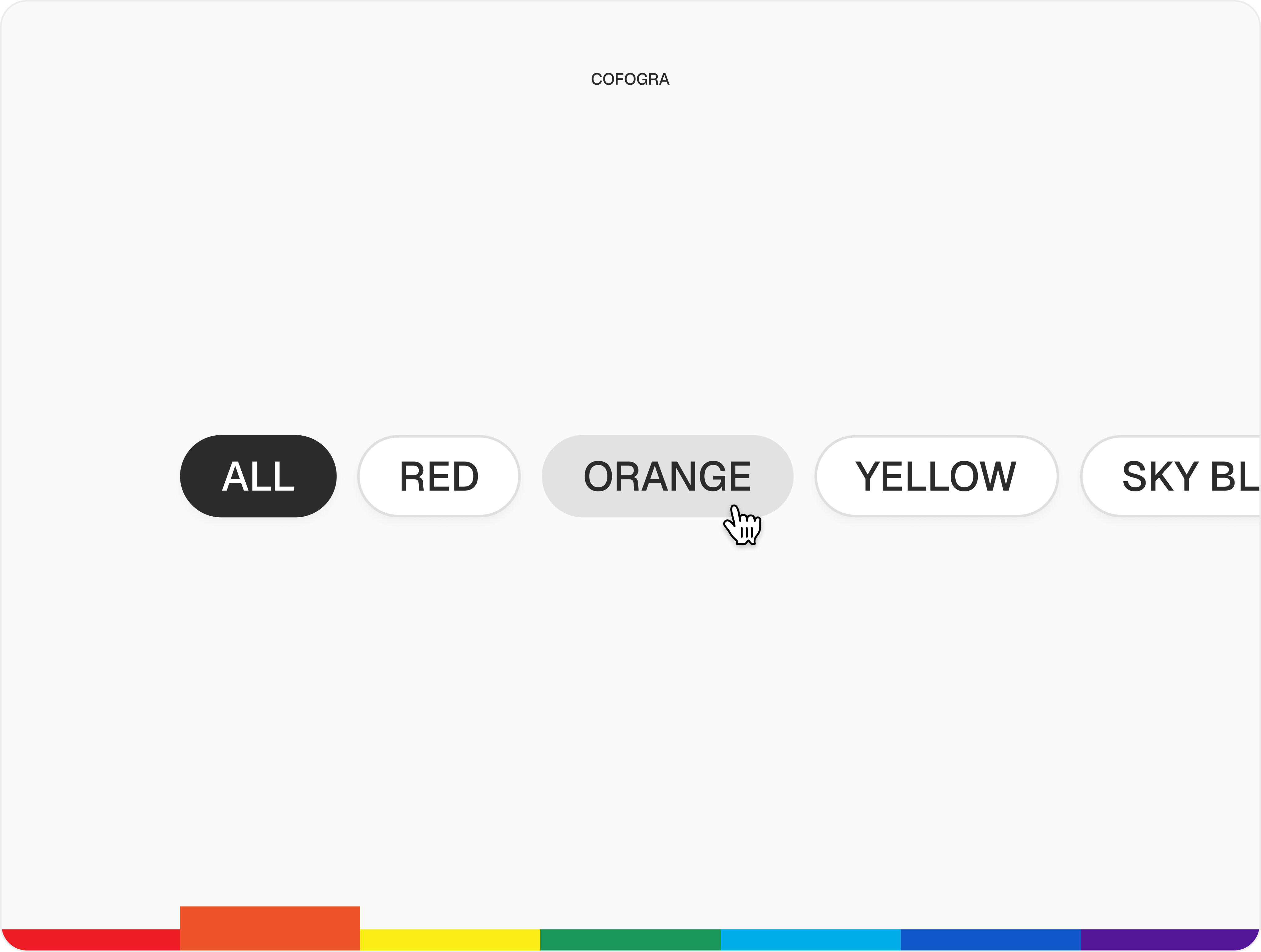 Cofogra — curated colors, fonts, and gradients